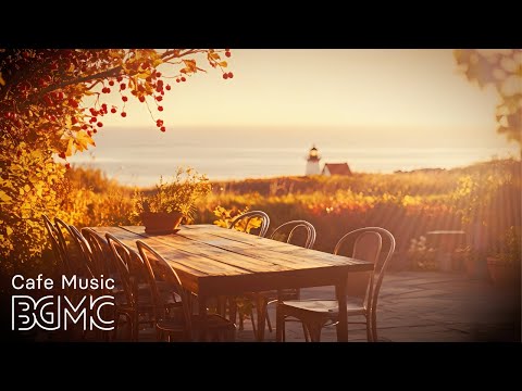 Gentle Jazz Music in a Cozy Coffee Shop Setting 🌼 Chill Study Environment