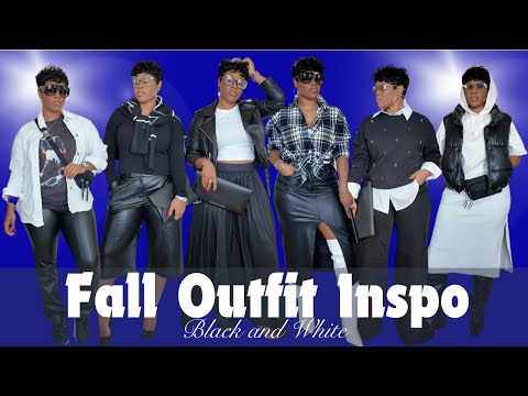 Fall Outfit Inspo 2024 | Black & White | Tiquana | Life with Q