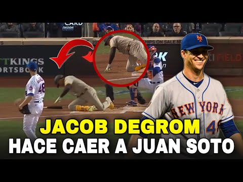 LAS PIEDRAS DE DEGROM HACEN CAER A JUAN SOTO, PADRES VS METS - MLB BASEBALL SPORTS