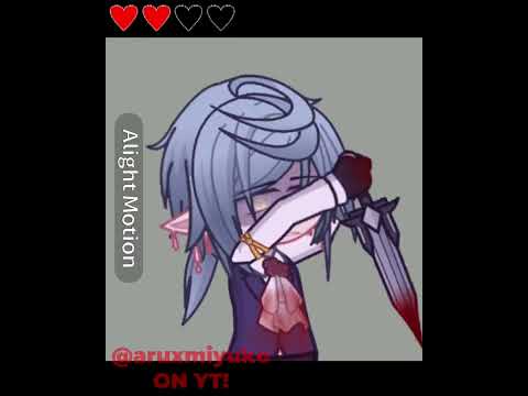 Even though I loved you / TW: blood (oc lore?) #gachalife2 #tweening #edit #shorts