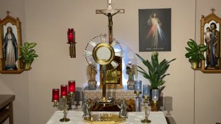 LIVE Eucharistic Adoration - Sisters of Divine Mercy