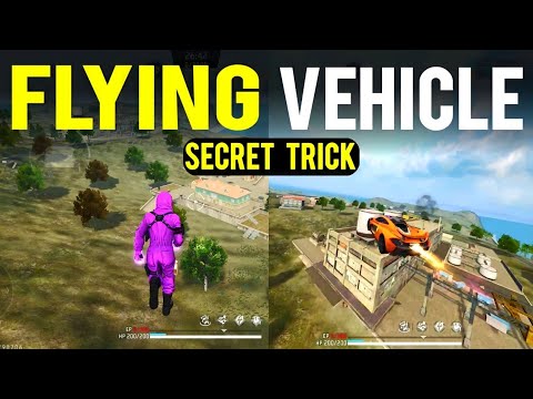 Flying Car in Bermuda | FREE FIRE NEW MAP CODE | FLYING CAR CRAFTLAND MAP