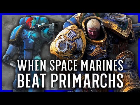 Every Time A Primarch Was Nearly Killed By A Space Marine | Warhammer 40k Lore