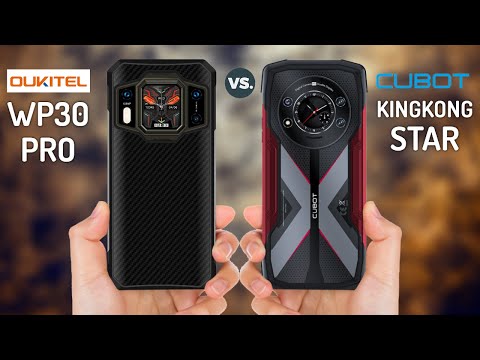 Oukitel WP30 Pro VS Cubot KingKong Star