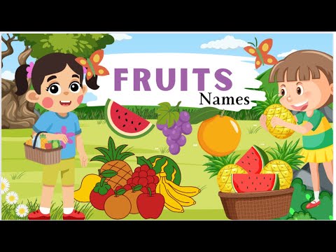 Fruits Names | Learning Fruit | Learn Engkish for kids | #earlylearning