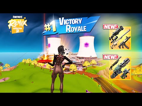 92 Elimination Solo Vs Squads "Zero Build" Gameplay Wins (Fortnite Remix chapter 2 PC)