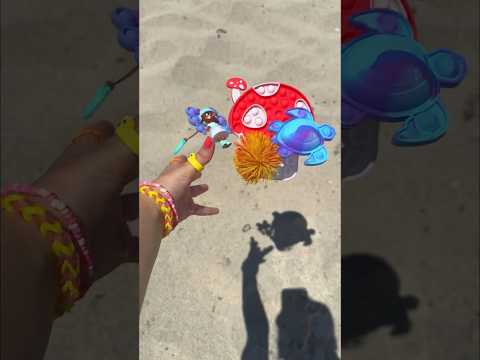 THROWING MY FIDGETS in the SAND! 😱⛱️ *extreme dare*