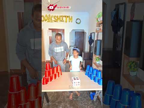 Dad Vs Daughter, Exciting Dice Game 🎲 Challenge. Who Wins this Game? #dicegame #fungames #newgame