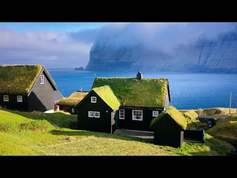 The most beautiful island in the world! Breath of the Wild on the Cliff｜Faroe Islands 4K HDR