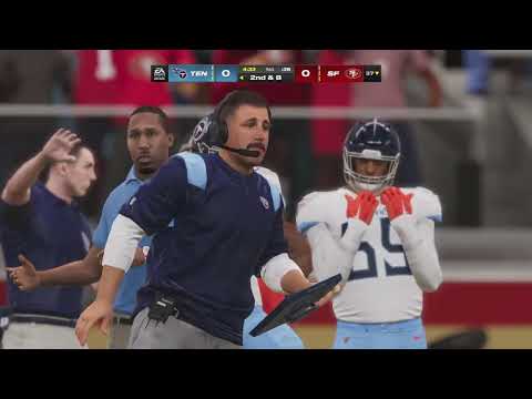 Tennessee Titans vs San Francisco 49ers MADDEN 24 NFL Game on PS5