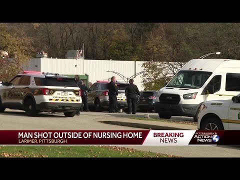 Man shot outside nursing home in Pittsburgh's Larimer neighborhood