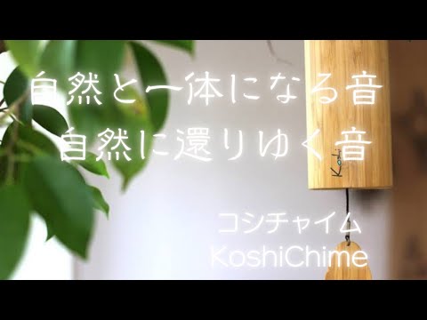 【コシチャイム　KoshiChime】テラ　忘れかけていたものが戻っていきます　自然と一体になる音　自然に還りゆく音