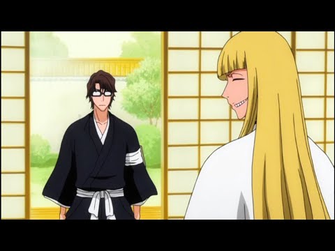 Aizen and Shinji past - Bleach flashback Eng Dub