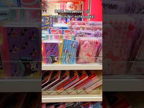 CUTE Stationery Shopping | Sanrio Haul 💜🩷