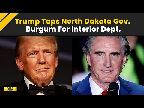 Donald Trump Cabinet: Former North Dakota Governor Doug Burgum Becomes Interior Secretary Nominee