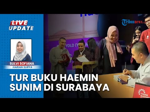 Gramedia Ajak Anak Muda Menerima Diri Sendiri, Lewat Gelaran Tur Buku Haemin Sunim di Surabaya