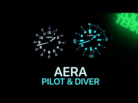 Aera D-1 Diver and P-1 Pilot