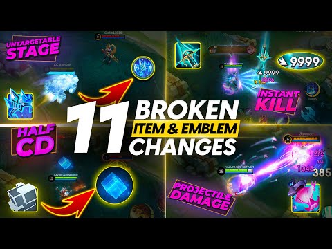 11 NEW EQUIPMENT AND EMBLEMS THAT CAN CHANGE THE META | PROJECT NEXT 2024