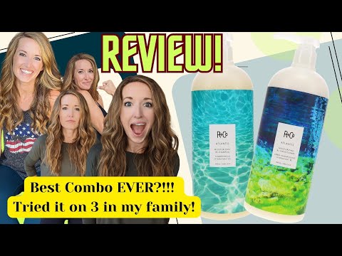 Best Shampoo and Conditioner in the World?! We Will See! Amazon Review of R+Co Atlantis