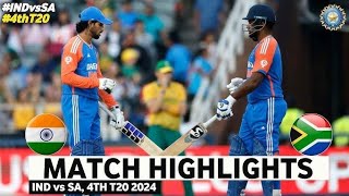 India Vs South Africa 4th T20 Match Full Highlights 2024 | IND VS SA - south Africa vs india