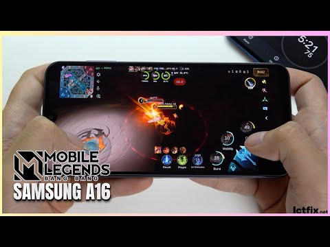 Samsung Galaxy A16 Mobile Legends Gaming test MLBB | Helio G99, 90Hz Display