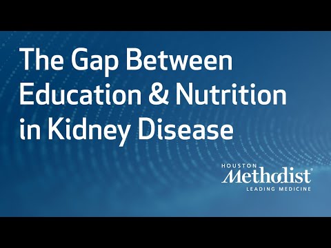 Bridging the Gap Between Education and Nutrition in Chronic Kidney Disease: The Present and Future