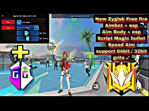 Update Zygisk Free fire Root 32/64 Aimbot esp+Script Safe Bypass Rank Working grits