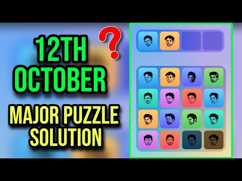 12 October Major puzzle durov Solved Today | Major Daily combo card 12 October