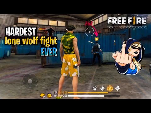 Grandmaster pro player came in my game prank me - Lone Wolf 🚫 Garena Free Fire