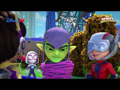 Răufăcători învinși | Păienjenelul Marvel și prietenii lui uimitori | Disney Junior România