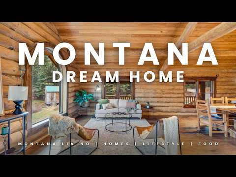 Dream BIG with THIS Hand Built Log Home