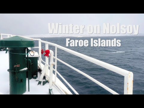 Winter on Nolsoy, Faroe Islands