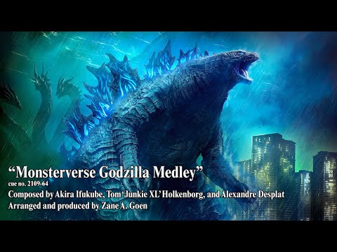 2109-64_Monsterverse Godzilla Medley