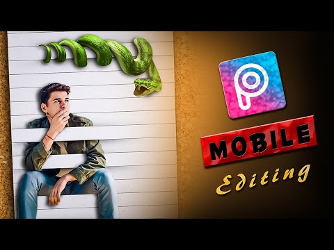 3D paper realistic editing | Picsart tips