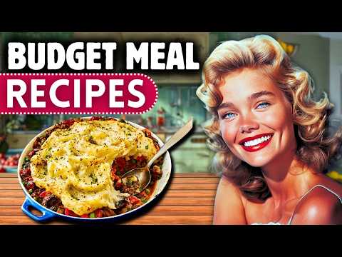 20 Classic Budget Meals Mom Cooked to Feed the Whole Family!