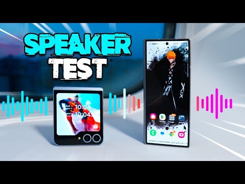 Samsung Galaxy Z Fold 6 & Flip 6 Speaker Test!!!