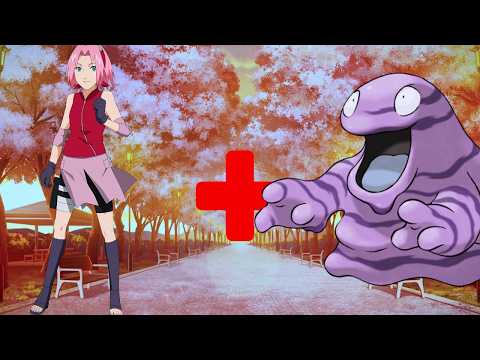 naruto character in pokemon mode 😍 | naruto and sasuke become pokemon