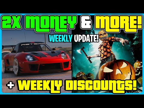 GTA ONLINE WEEKLY UPDATE! 2X MONEY & MORE!