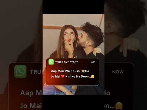 Hindi true line love shayari status video songs 💞🥰#shorts#ytshorts