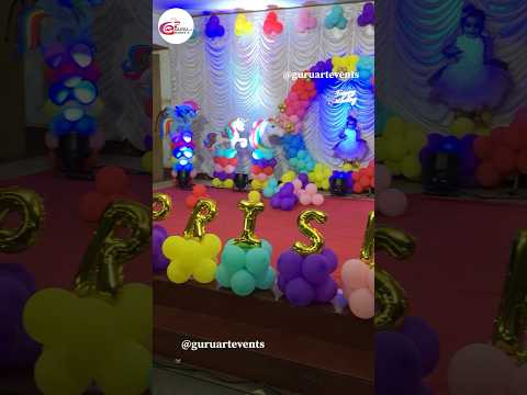 Unicorn 🦄 theme decoration work full package (Dj-anchor-tattoos - pyro 🧨 entry and much more..)