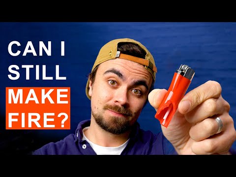 Broken lighter: Can I still make fire?