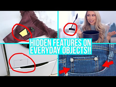 15 Hidden Features on Everyday Objects That Will Blow Your Mind!!