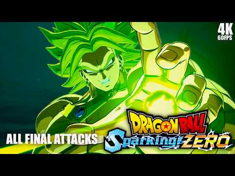 All Of Broly Final Attacks DRAGON BALL SPARKING ZERO In 4K 60FPS