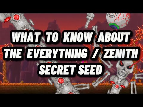 The NEW everything / zenith secret seed (Terraria 1.4.4)