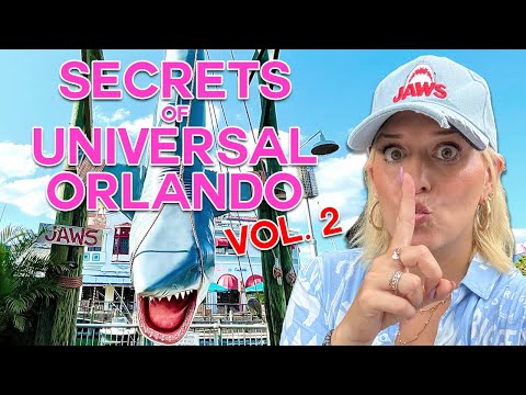 The BEST KEPT SECRETS Of Universal Studios Florida (Plus SHARK WEEK) | Jaws, Harry Potter