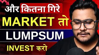 "Market Downturn: Is It Time to Invest a Lump Sum?" #stockmarket #marketcrash #mutualfunds