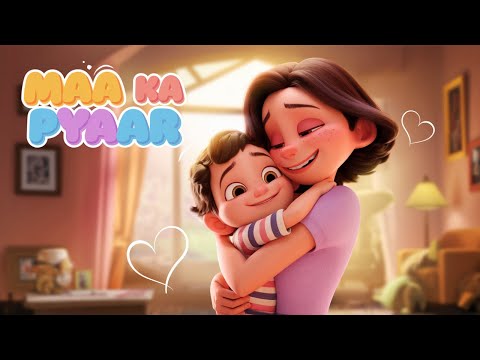 Best Poem For Hindi Recitation 2024 | Rhymes In Hindi | Maa Ka Pyaar | माँ का प्यार | 3D Animation