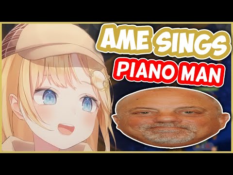 Piano Man - Amelia Watson | HololiveEN Karaoke [UNARCHIVED]