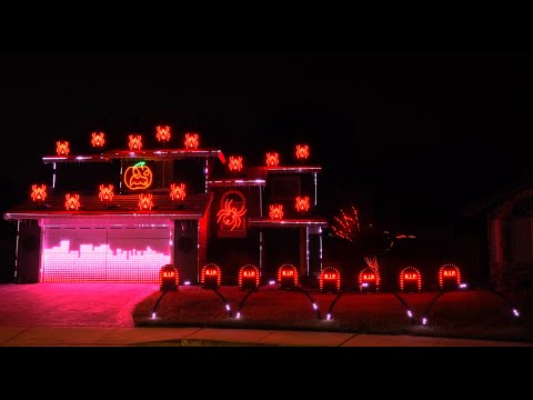 The Monster (Eminem/Rihanna) 2020 Halloween Light Show