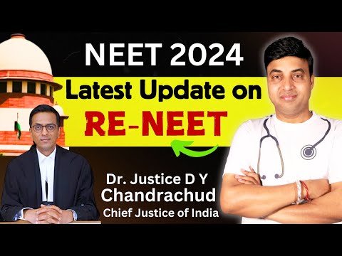 RE NEET 2024 Latest Update | Supreme Court on RE-NEET 2024 | #reneet #neet2024